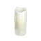 Melrose Set of 6 LED Lighted Flameless Dripping Pillar Candles with Timer 4"